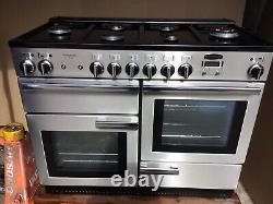 Cuisinière en acier inoxydable Rangemaster Professional Plus 110 à double carburant