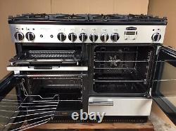 Cuisinière en acier inoxydable Rangemaster Professional Plus 110 à double carburant