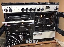 Cuisinière en acier inoxydable Rangemaster Professional Plus 110 à double carburant