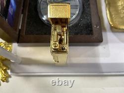 Dunhill 14k-chronographe Montre-speed De La Lumière, Code De L'avenir 299,792.458 M/s