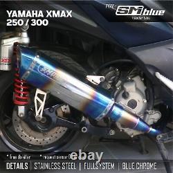 Échappement sur mesure pour Yamaha Xmax 250 / Xmax 300 2016-2023 Système complet