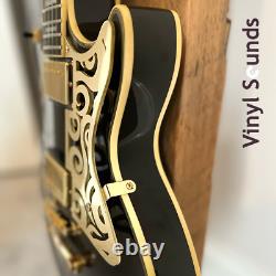 Epiphone, Gibson Les Paul Custom Plaque de Protection en Laiton Poli en Acier Inoxydable