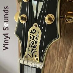 Epiphone, Gibson Les Paul Custom Plaque de Protection en Laiton Poli en Acier Inoxydable