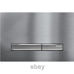 Geberit 50 Sigma Flush en acier inoxydable brossé chromé 115.788. GH. 2
