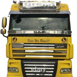 Grille en disque poli en acier inoxydable pour application DAF XF