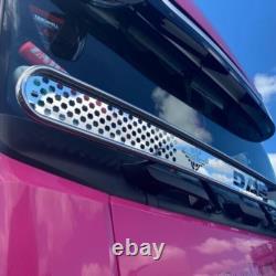 Grille en disque poli en acier inoxydable pour application DAF XF