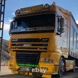 Grille en disque poli en acier inoxydable pour application DAF XF