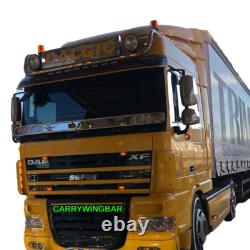 Grille en disque poli en acier inoxydable pour application DAF XF