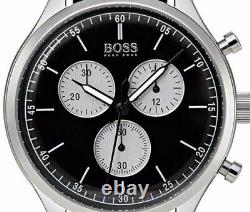 HUGO BOSS Black Companion CHRONOGRAPH montre intelligente pour hommes 15-13-54-3 NOUVEAU