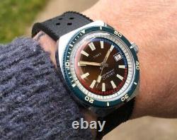 Hommes Vintage Timex Plongeurs Montre 1971
