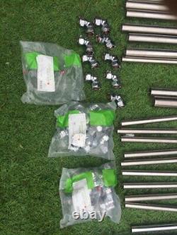 Kits de tuyaux d'urinoir et raccords chromés pour évacuation en lot pour déstockage