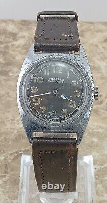 La Seconde Guerre mondiale Misalla Suisse 16 Joyau Montre Militaire de Poignet 1940