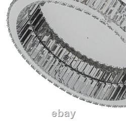 Luminaire de plafond en cristal LED moderne de 30W, lustre en cristal, lampe pour cuisine et salon