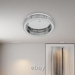 Luminaire de plafond en cristal LED moderne de 30W, lustre en cristal, lampe pour cuisine et salon