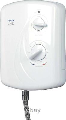 Manuel de douche électrique à alimentation manuelle avec tuyau en acier inoxydable 8,5 kW et eau automatique.