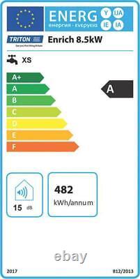 Manuel de douche électrique à alimentation manuelle avec tuyau en acier inoxydable 8,5 kW et eau automatique.
