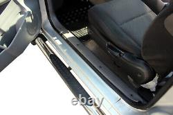 Marchepieds latéraux en acier inoxydable chromé pour MAZDA BT-50 2006-2011