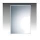 Miroir Rectangulaire Inda Avec Cadre En Acier Inoxydable 70 X 100 X 2cm A0472a