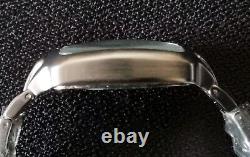 Montre Chronographe French Connection Fcuk Échantillon Rares Cadran Bleu Blanc Chromé