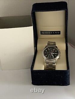 Montre Chronographe Homme Pulsar Cadran Noir Date Bracelet en Acier Inoxydable PF8363X1