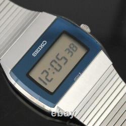 Montre Femme Vintage Seiko Digitale One Crown Jour Date 1979 F322-5000 Rare