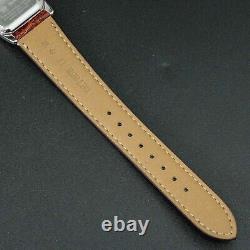 Montre HAMILTON 6265 BOULTON emballée en boîte, petit cadran secondaire, forme de réservoir en or argenté pour hommes