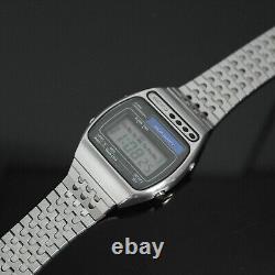 Montre Vintage Seiko Quartz Solaire Numérique 1979 Bracelet Original A156-5010 Rare
