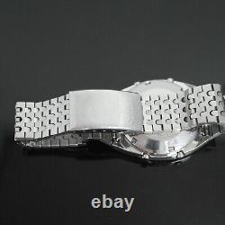 Montre Vintage Seiko Quartz Solaire Numérique 1979 Bracelet Original A156-5010 Rare