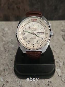 Montre automatique Vintage Citron Datomatic. État d'origine non poli.