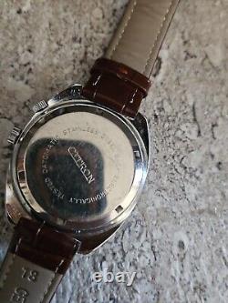 Montre automatique Vintage Citron Datomatic. État d'origine non poli.