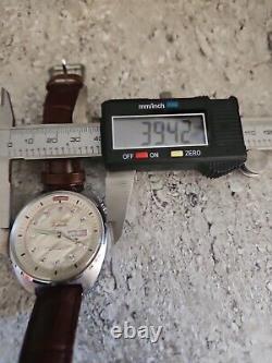 Montre automatique Vintage Citron Datomatic. État d'origine non poli.