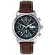 Montre Chronographe Automatique Bulova Gemini Pour Homme, Cadran Noir, D'occasion