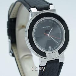 Montre classique pour homme Gerald Genta 33MM acier quartz G3330.7 Mint 8