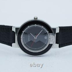 Montre classique pour homme Gerald Genta 33MM acier quartz G3330.7 Mint 8