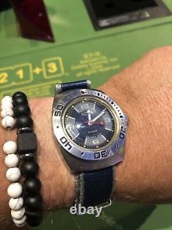 Montre de plongée pour homme de l'époque soviétique VOSTOK AMPHIBIA 2209 antimagnétique fabriquée en URSS