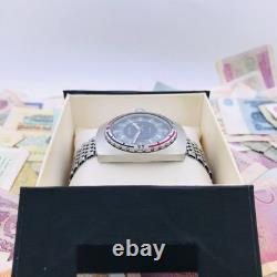 Montre de plongée soviétique Vostok Amphibia Boîtier en acier inoxydable 2209 18 rubis