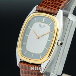 Montre élégante pour femmes SEIKO CREDOR 6730-5120 en or 14K MINT vintage 1983 ultra fine