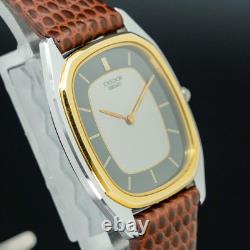 Montre élégante pour femmes SEIKO CREDOR 6730-5120 en or 14K MINT vintage 1983 ultra fine