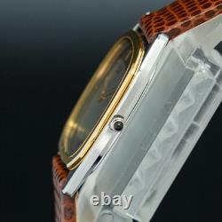 Montre élégante pour femmes SEIKO CREDOR 6730-5120 en or 14K MINT vintage 1983 ultra fine