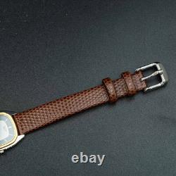 Montre élégante pour femmes SEIKO CREDOR 6730-5120 en or 14K MINT vintage 1983 ultra fine