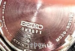 Montre numérique vintage SEIKO CHRONOGRAPHE M929-5010 rare et fonctionnelle
