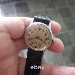 Montre vintage pour hommes Les Fils De Paul Joblin datant des années 1940, Seconde Guerre mondiale.