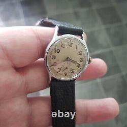 Montre vintage pour hommes Les Fils De Paul Joblin datant des années 1940, Seconde Guerre mondiale.