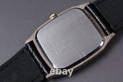 Nouvelle montre pour homme SEIKO Dolce 9521-5070 Gold Tank Qz près de MINT Vintage JAPAN