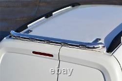 Pour S’adapter 06-14 Mercedes Sprinter Chrome Stainless Steel Rear Roof Light Bar + Led