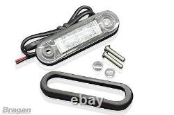 Pour s'adapter à Mercedes Citan 2012+ Traveliner ELWB Barres latérales en acier chromé + Éclairage LED