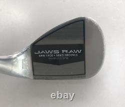 Putter de golf Callaway JAWS Raw Chrome S Grind LH pour hommes avec un angle de 56 degrés