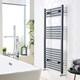 Radiateur à Barres Droites En Anthracite, 22 Mm, W 400 Mm X H 800 Mm