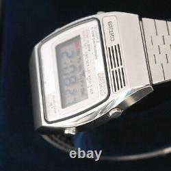 Seiko numérique à quartz vintage 1979 old school boîte originale et manuel A159-4000
