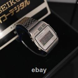 Seiko numérique à quartz vintage 1979 old school boîte originale et manuel A159-4000